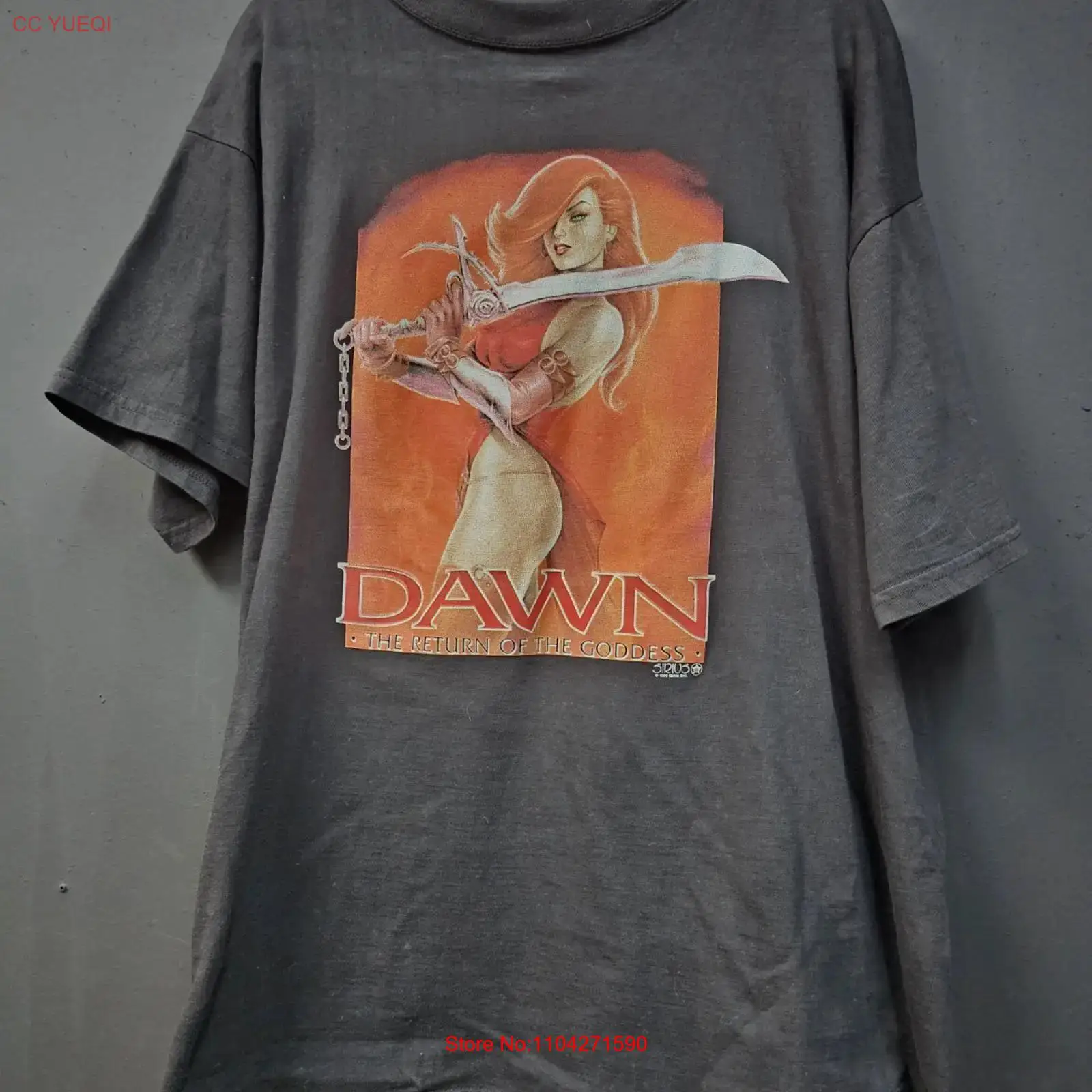 Vintage Fashion Victim Shirt - ヴィンテージ 1990年代 ドーン Tシャツ サイズXL ファッション