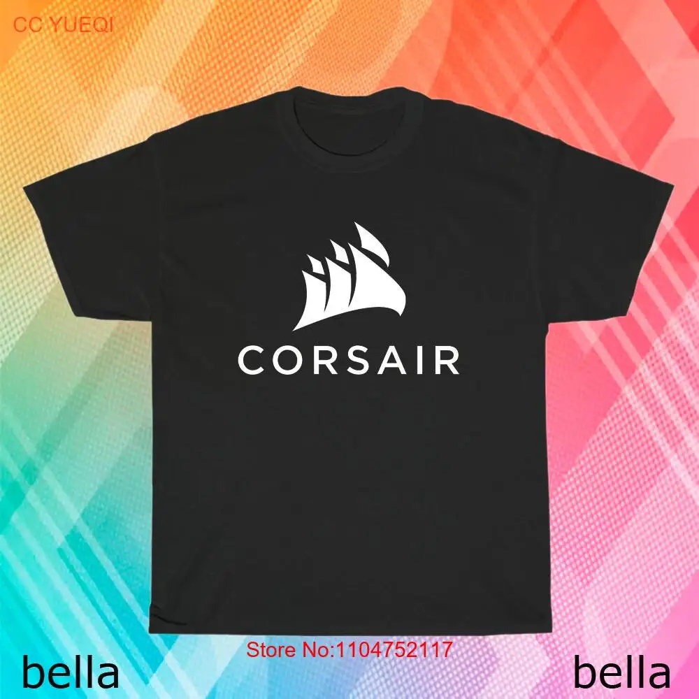 Vintage Fashion Logos - 新しいコルセア ゲーミング ロゴ T シャツ面白いサイズ S