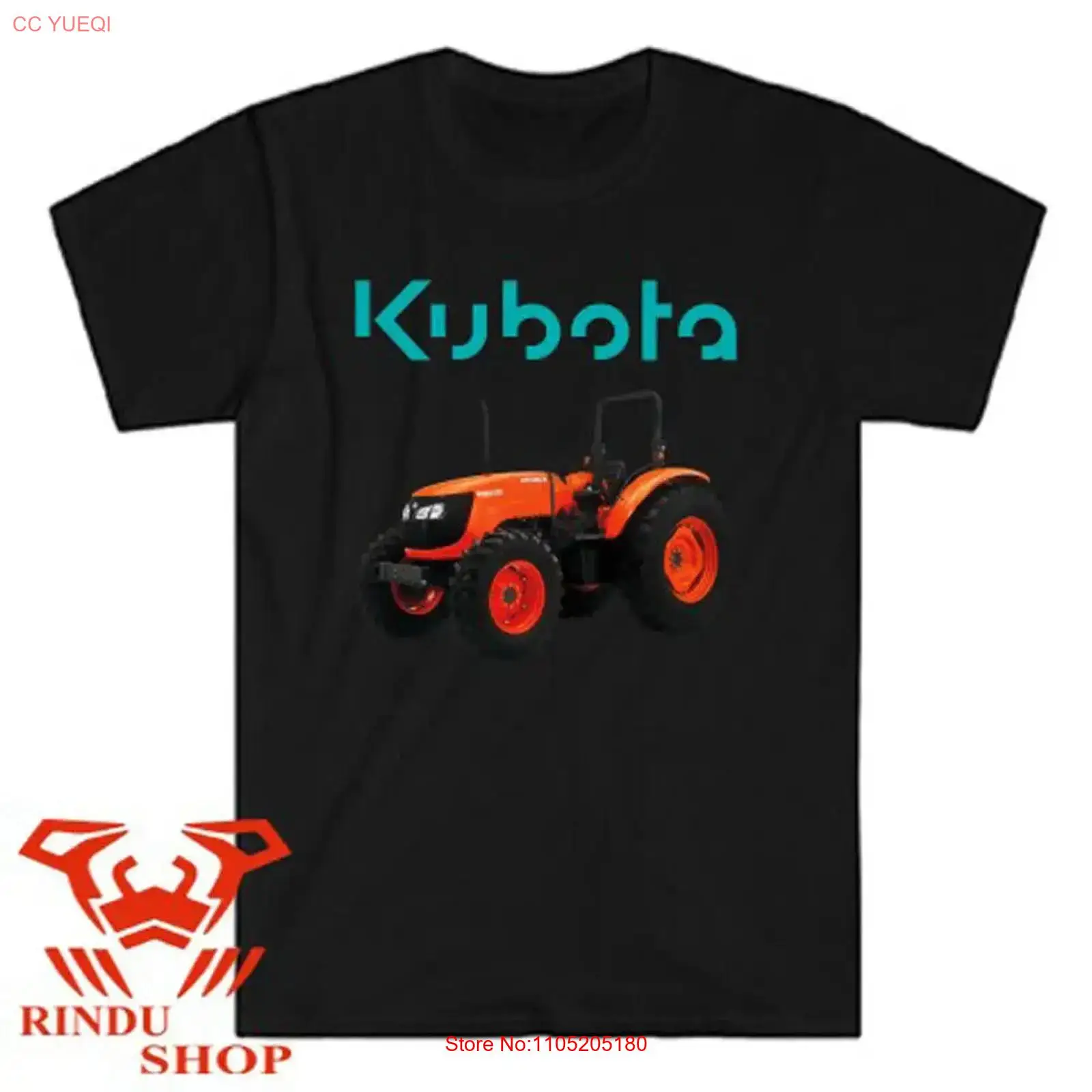 Vintage Fashion Logos - クボタ トラクター ファーム ロゴ メンズ ブラック