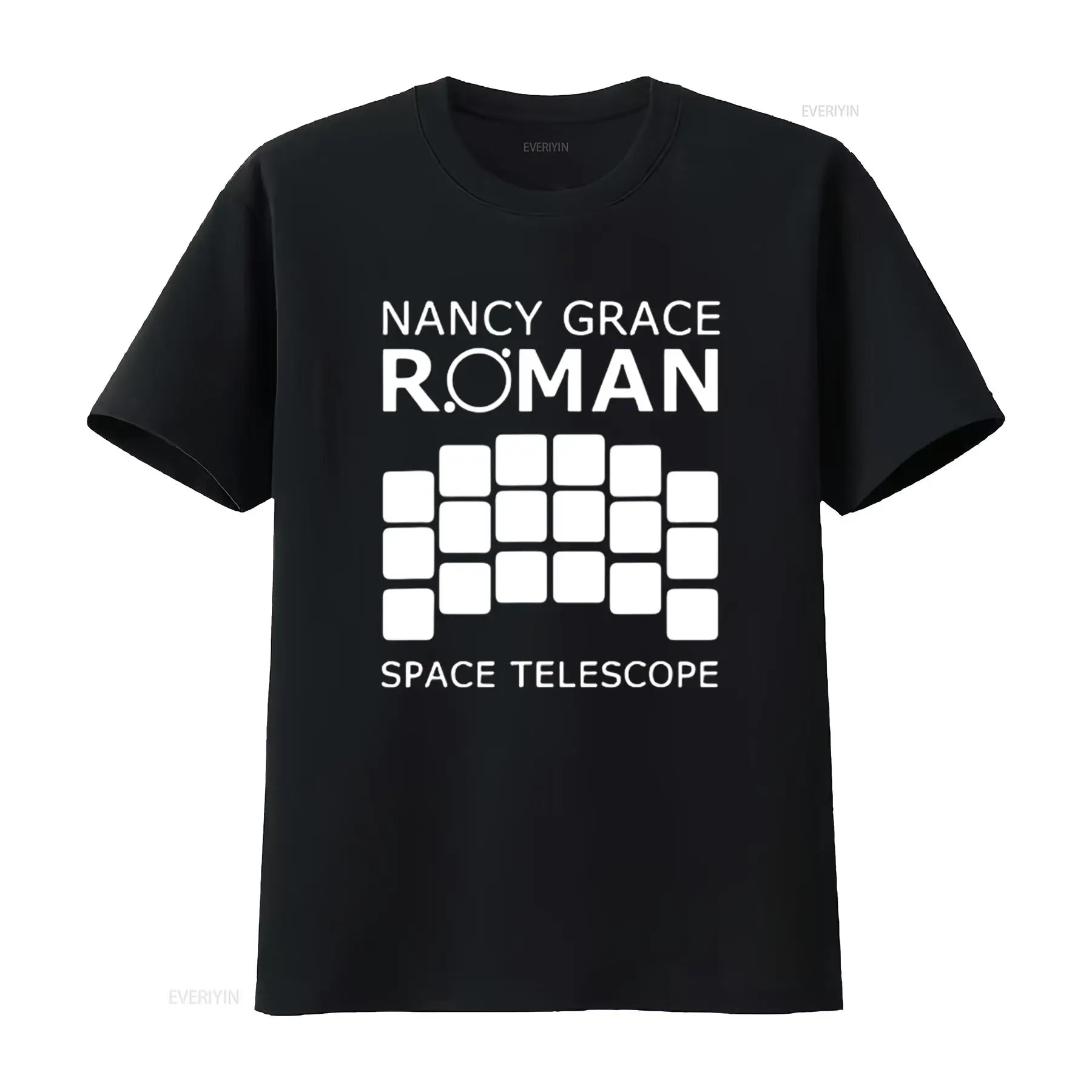 Vintage Fashion Logos - Ngrst ナンシー・グレイス・ローマ宇宙望遠鏡ロゴ T シャツヴィンテージウォッシュドソフトユニセックストップ日常着用スタイリッシュなオムファッション