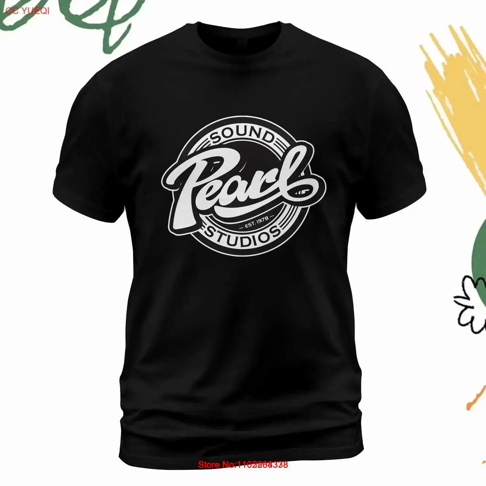 Vintage Fashion Logos - パール ドラムス サince 1978 ロゴ T