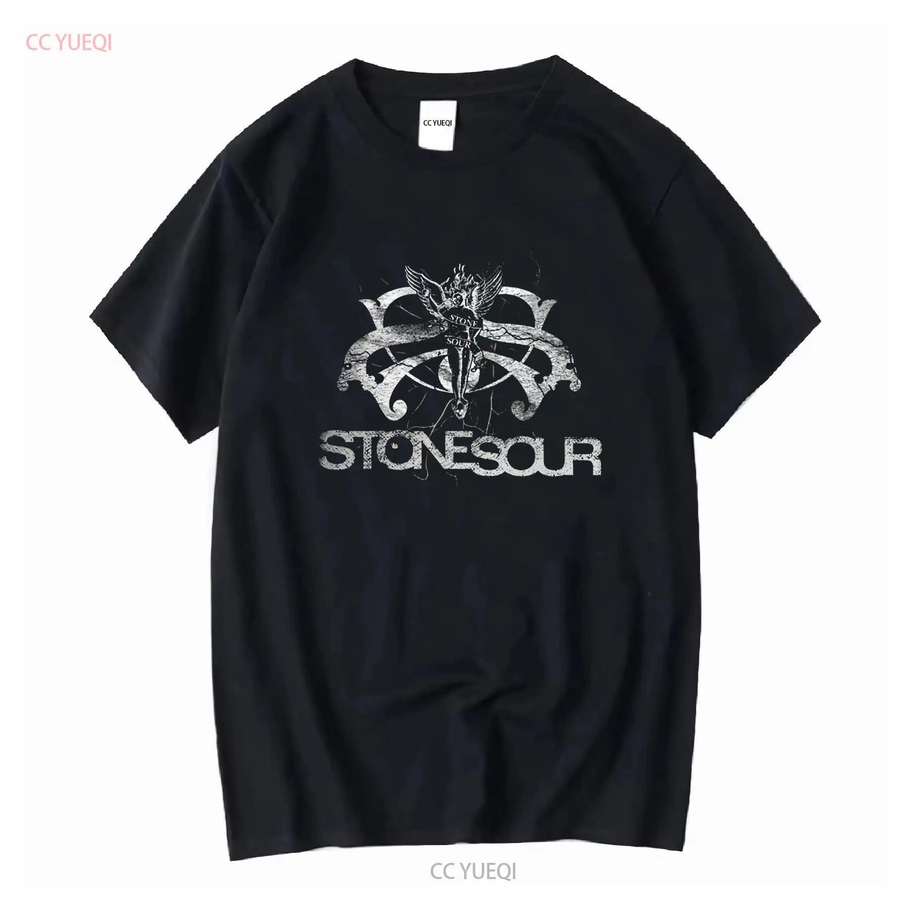 Tシャツ アメリカン ロック ロゴ テーマ ブラック カラー - Vintage Fashion Logos のレビューと価格