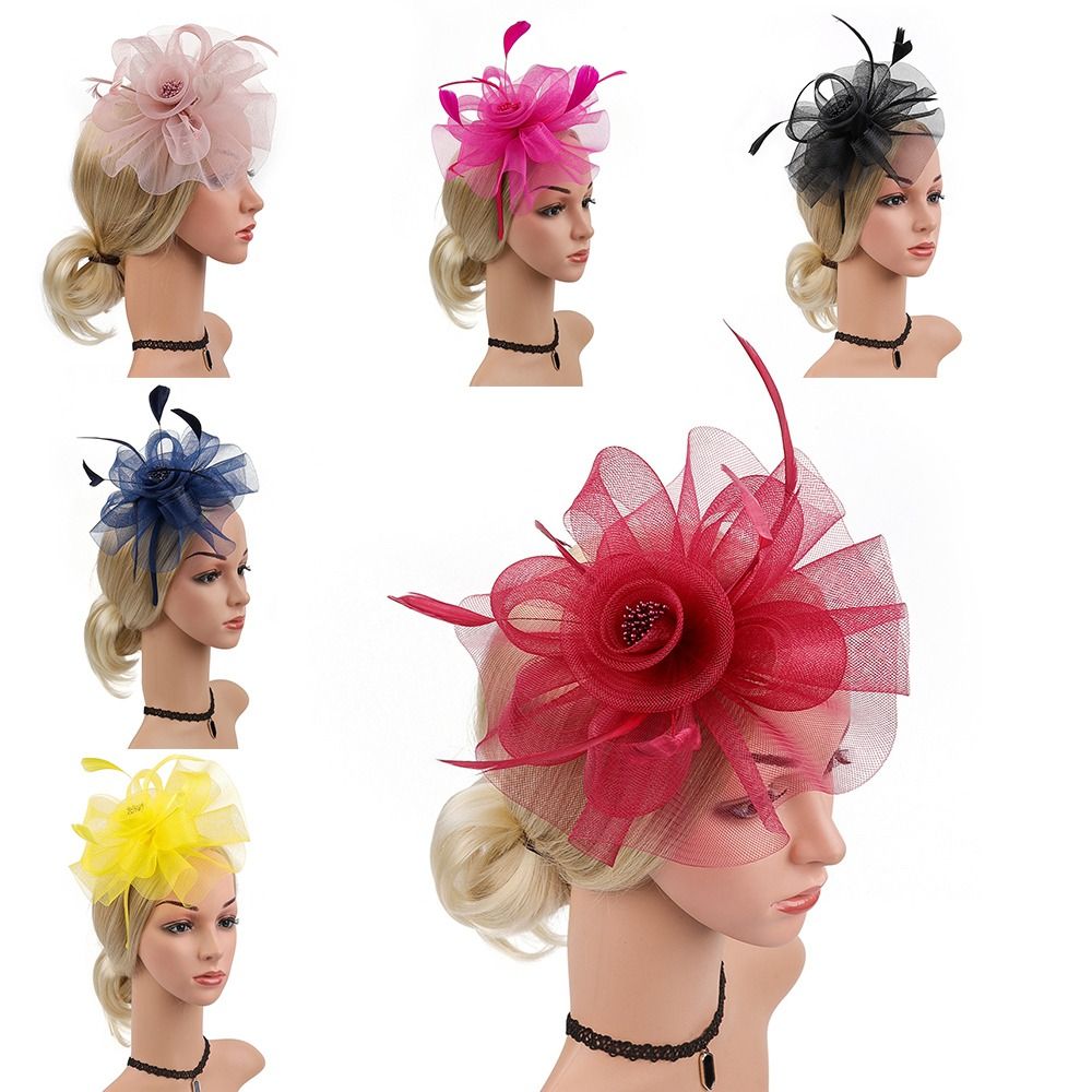 女性のためのヴィンテージのファッションアクセサリー,メッシュ - Vintage Fashion Hats のレビューと価格
