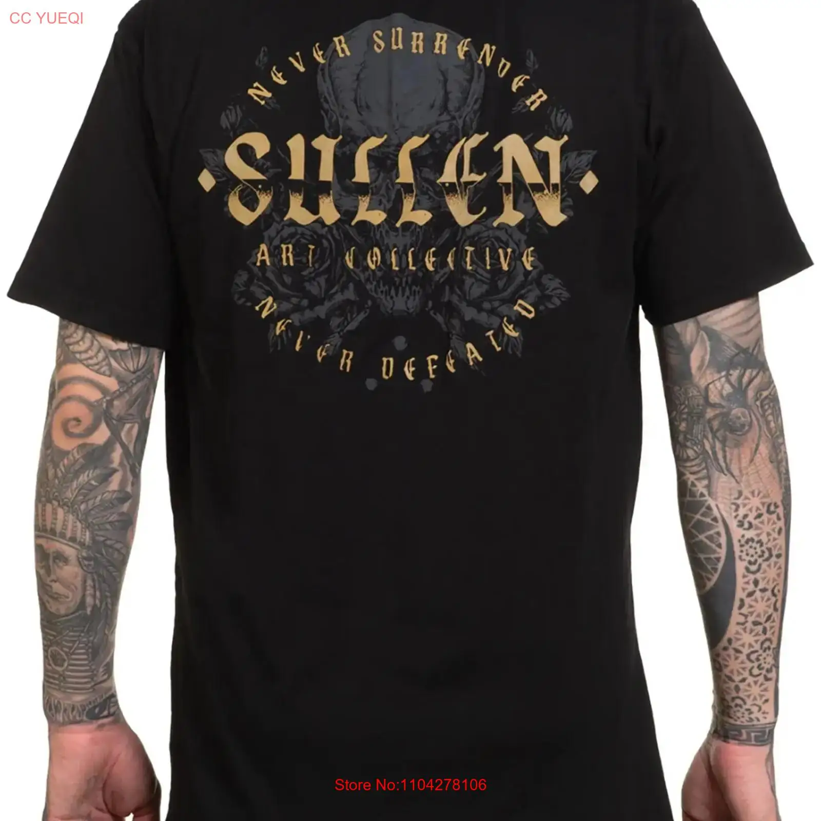 Sullen メンズ ネヴァーディフェイテッド プレミアム  - Vintage Fashion Logos のレビューと価格