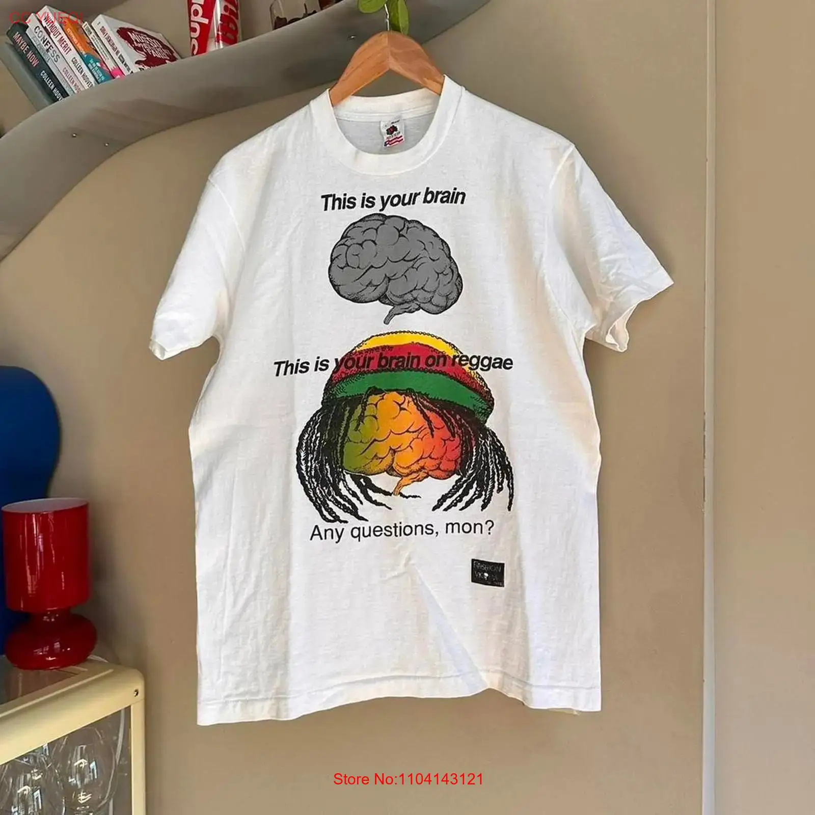 ヴィンテージ 1990 ファッション ヴィクティム レゲエ  - Vintage Fashion Victim Shirt のレビューと価格