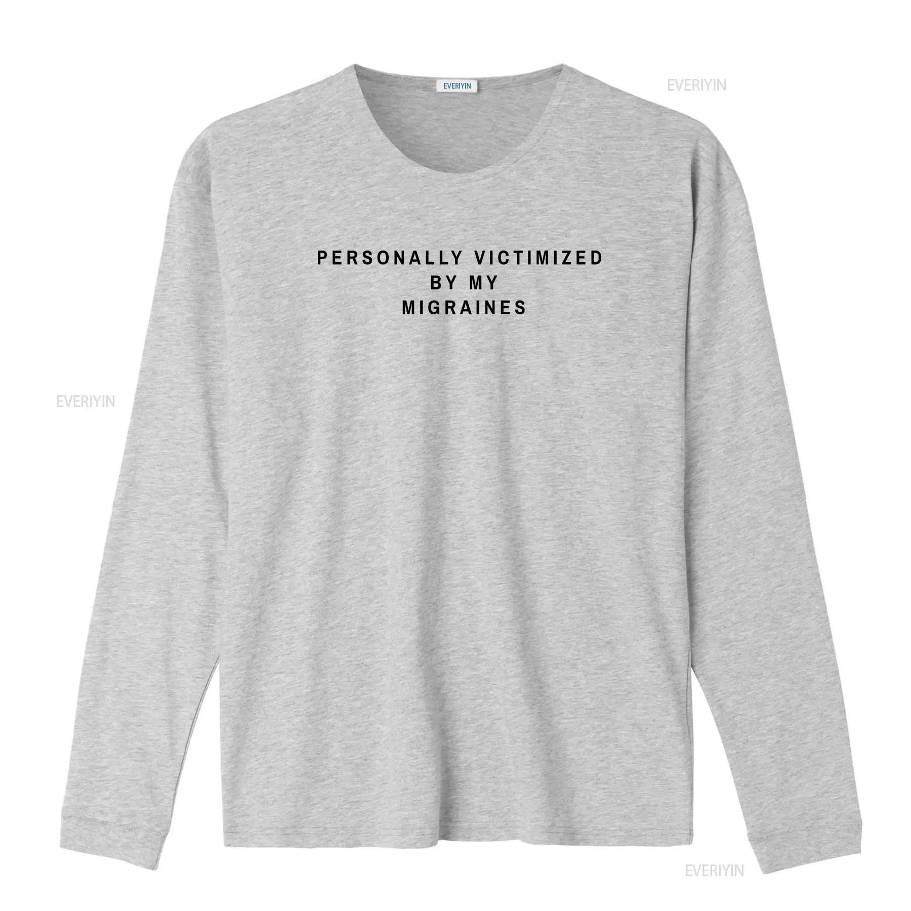 私の偏頭痛に個人的に影響を受けた経験があるというスローガンT - Vintage Fashion Victim Shirt のレビューと価格