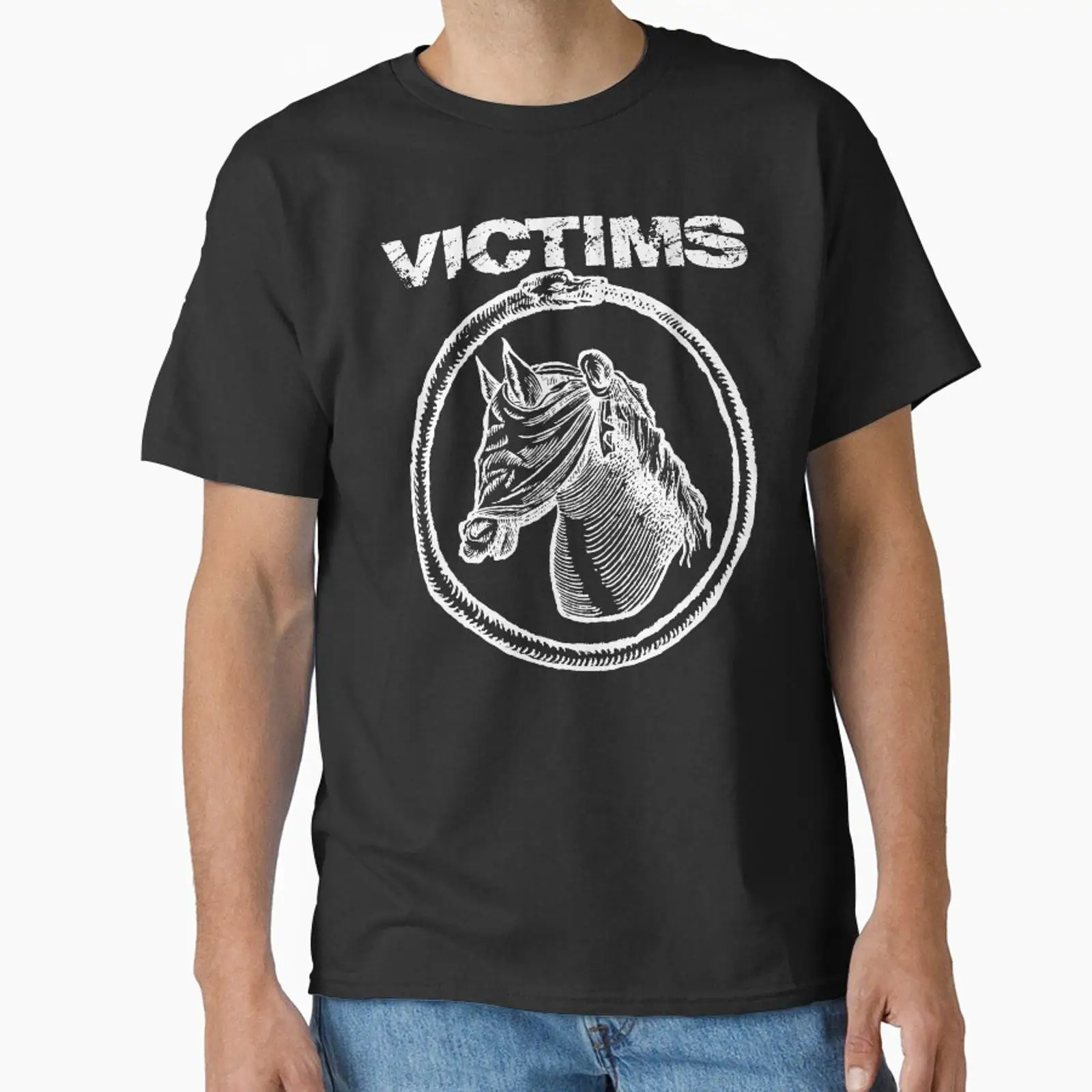 VICTIMS HORSE クラシック Tシャツ ヴィンテー - Vintage Fashion Victim Shirt のレビューと価格